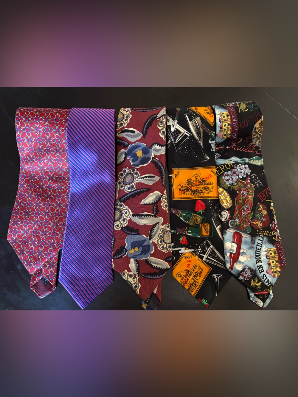 Men’s Designer Neckties, Dior, Rodon, Nordstrom, Micole Miller, Nice!